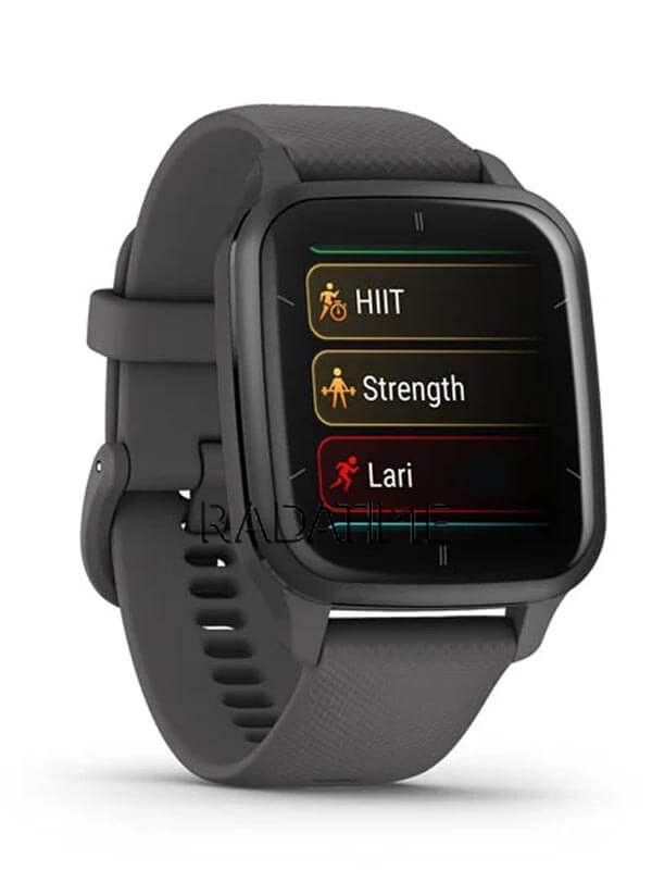 Jam Tangan Garmin Venu Sq Black/Slate Grey Sport