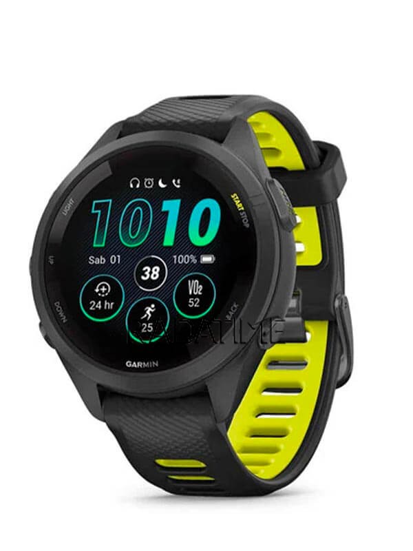 Jam Tangan Garmin Forerunner 265S Black Sport