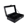 Watch Storage BOX-12-BLACK-CROCO