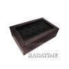 Watch Storage BOX-12-BROWN-BLACK