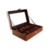 Watch Storage BOX-12-BROWN-CROCO