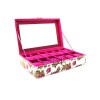Watch Storage BOX-12-FLOWER-KEY