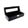 Watch Storage BOX-6-BLACK-CROCO-KEY