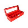 Watch Storage BOX-6-FULL-RED-KEY